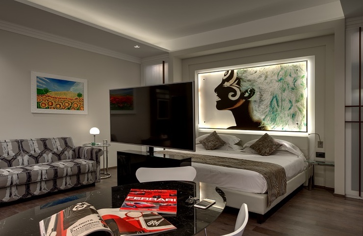 Luxury apartments  Art Hotel Commercianti Bologna