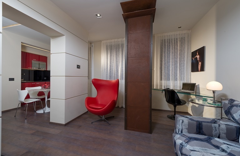 Luxury apartments  Art Hotel Commercianti Bologna